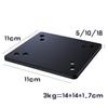 Adjustable weight block for display arm, cold-rolled steel, mobile phone, tablet, monitor stabilization, implementation of hover function (3 kg) view 3