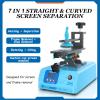 360 Rotating Screen Separator for Phone Repair - Heating, Glue Removal, Frame Separation Tool, Compatible with Straight & Curved Screens,110V view 2