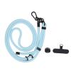 Action Camera Lanyard, 49-85cm Adjustable Strap Anti Lost Rope 1/4 Inch Thread Mount for 3 for Action 5 for ONE X4 (Blue) view 1