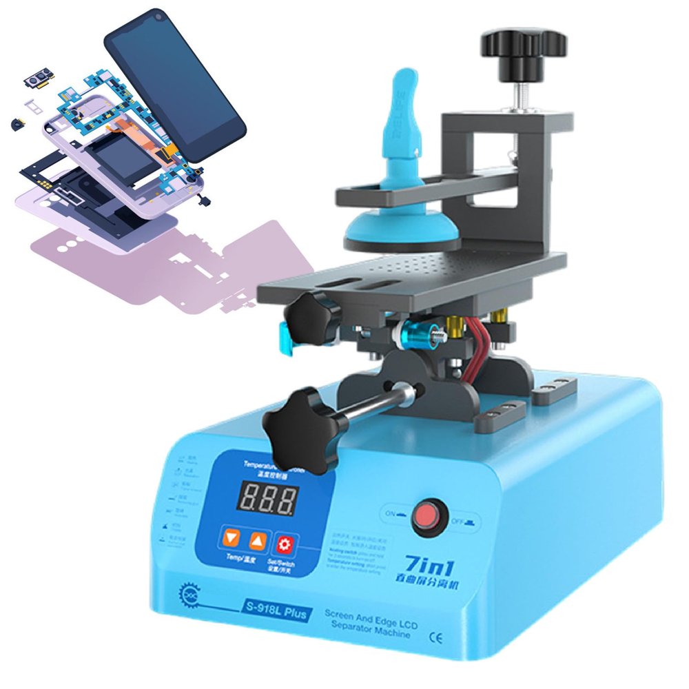 LCD Screen Separator Machine, Screen Repair Separating Machine with 6.7 * 3.1Inch Heating Plate, Screen Repair Separating Machine w/LED Digital Screen,220V