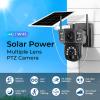 Yoidesu 4K Solar Security Cameras, for Pro APP Connection 2 Way Audio, Home Security Systems 8MP HD Solar Power Outdoor Camera for Home with Solar Panel Power, 4G Network Usage view 2