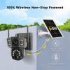 Yoidesu 4K Solar Security Cameras, for Pro APP Connection 2 Way Audio, Home Security Systems 8MP HD Solar Power Outdoor Camera for Home with Solar Panel Power, 4G Network Usage view 4