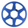 1/4 10.5 Inch Empty Tape Reel, 6 Hole Aluminum Alloy Universal Opening Machine Part, Sound Tape Takeup Reel for Pioneer Reel to Reel Recording Tapes (Blue) view 1