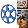 1/4 10.5 Inch Empty Tape Reel, 6 Hole Aluminum Alloy Universal Opening Machine Part, Sound Tape Takeup Reel for Pioneer Reel to Reel Recording Tapes (Blue) view 3