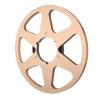 1/4 10.5 Inch Empty Tape Reel, 6 Hole Aluminum Alloy Universal Opening Machine Part, Sound Tape Takeup Reel for Pioneer Reel to Reel Recording Tapes (Gold) view 3