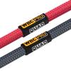 0.5 Foot RCA Cable Pair - WBC-PRO-Quad Ultra-Silent, Ultra-Flexible, Star-Quad Audiophile & Pro-Grade Audio Interconnect Cable with Amphenol ACPR Gold RCA Plugs - Gray & Red Jacket - Directional view 4