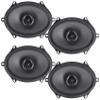 Audiosavings Bundle: (2) Pairs of THUNDER68 5x7 / 6x8 2-Way Coaxial Car Speakers, 240W Total, RMS 60W, Peak 120W, Polypropylene Woofer, Pivoting Tweeter, 92dB Sensitivity (2 Items) view 1