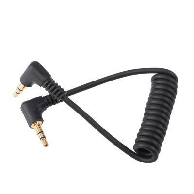 3.5mm Headphone Audio Cable 3.5mm Ja-ck Elbow Male to Stereo Earphone Line Extension