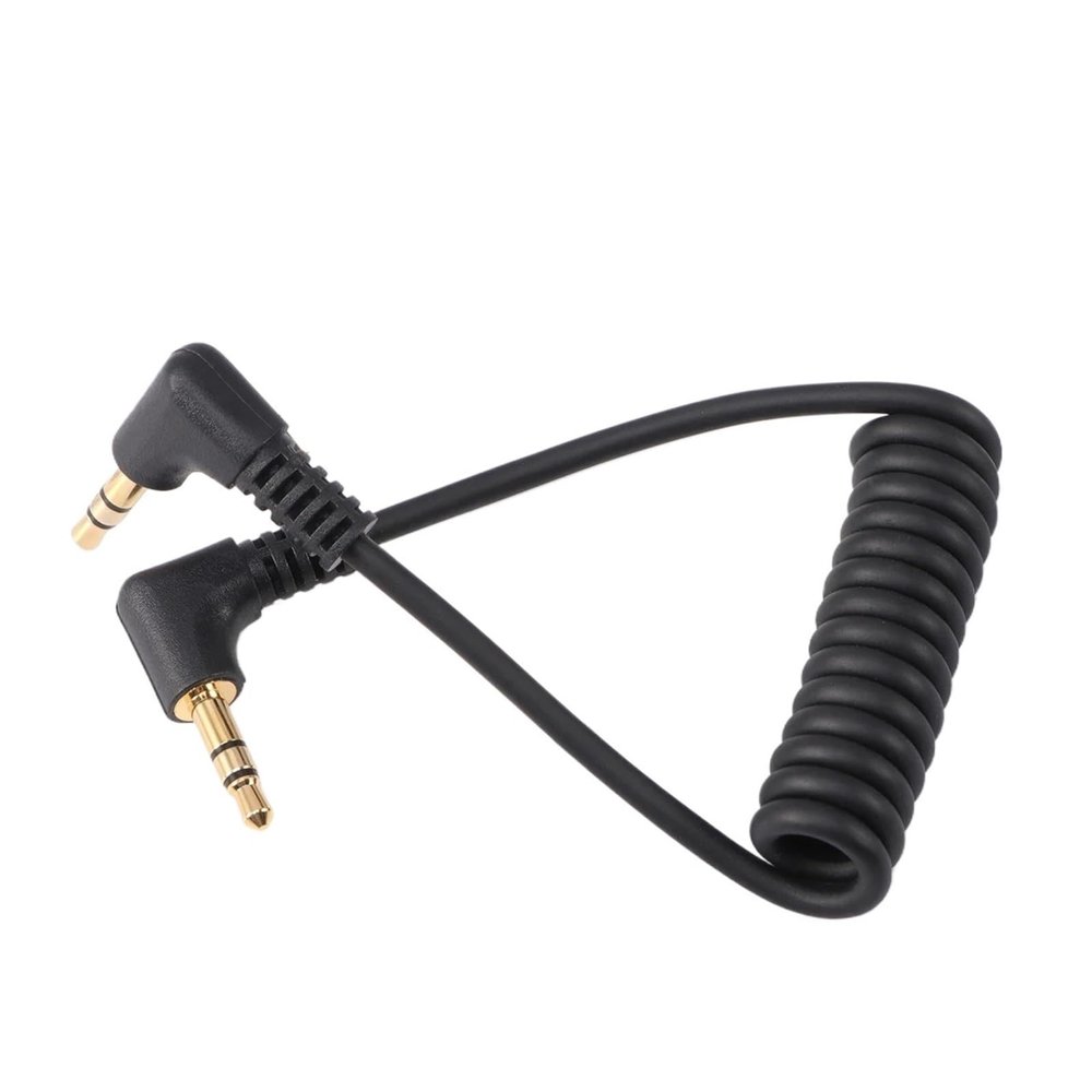 3.5mm Headphone Audio Cable 3.5mm Ja-ck Elbow Male to Stereo Earphone Line Extension