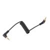3.5mm Headphone Audio Cable 3.5mm Ja-ck Elbow Male to Stereo Earphone Line Extension view 2