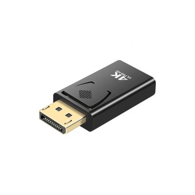 HDMI to DP Male to Female Converter 4K Display Port to HDMI-Compatible Adapter Video Audio HD Cable Compatible with The PC TV Projector(4K)