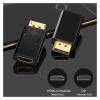 HDMI to DP Male to Female Converter 4K Display Port to HDMI-Compatible Adapter Video Audio HD Cable Compatible with The PC TV Projector(4K) view 4