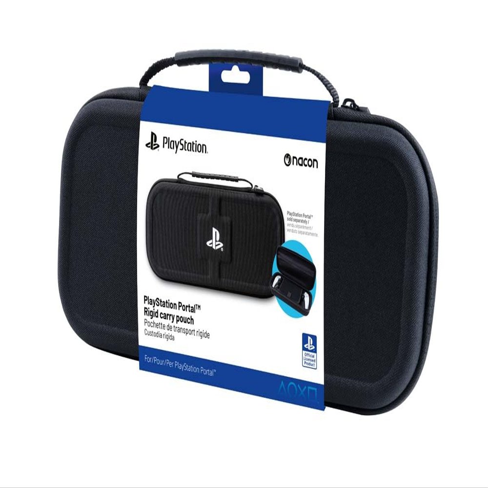 NACON Rigid Protection Case Officially Licensed for PlayStation Portal Remote Player- PS Portal Case - Black