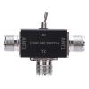 2 Way CB HAM Antennae Switch, Aluminum Alloy, 1-30MHz, 100W, Reverse Polarity Safety, IC 705 Shortwave Radio, Coaxial Antennae Switch, Foldable Tripod with Ground Safety, view 1