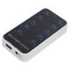10 Port USB 3.0 Hub, USB Extender with DC12V-24V Power Supply, Multi Port Dock for Efficient Device Connection and Expansion view 1