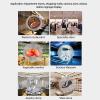 3D Hologram Fan, 645 LED Beads High Resolution Holographic Advertising Display with WiFi App Control for Retail Stores and Events Black 23.6in view 2