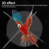 3D Hologram Fan, 645 LED Beads High Resolution Holographic Advertising Display with WiFi App Control for Retail Stores and Events Black 23.6in view 4