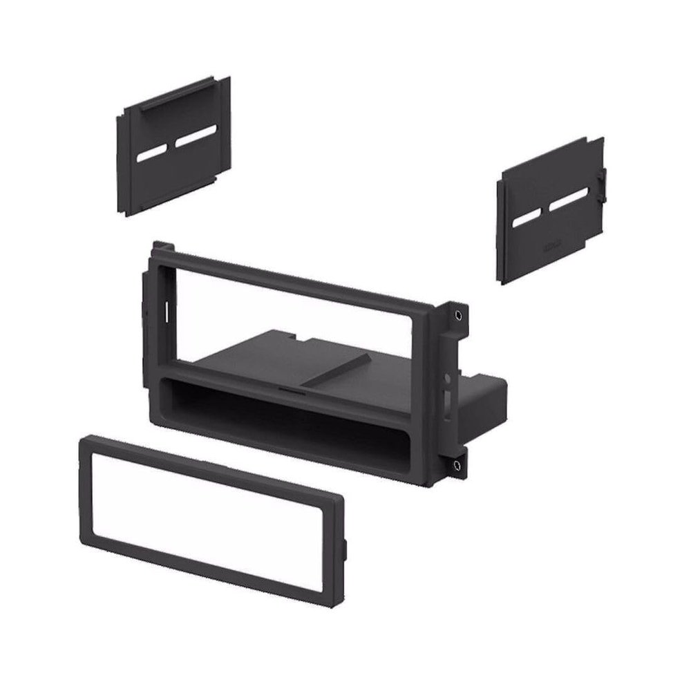 BYRXMO Single Din Dash Kit for VW,for Ram,for Mitsubishi,for Jeep,for Dodge,for Chrysler Stereo Install Installation W Pocket