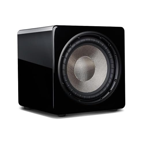 ES-SUB-EVO10-450-BLK Evolution Series 480W 10" Sealed Subwoofer, Gloss Black