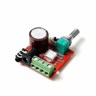 12v Mini Hi-fi Pam8610 Audio Stereo Amplifier Board / 2x10w Dual Channel D Class
