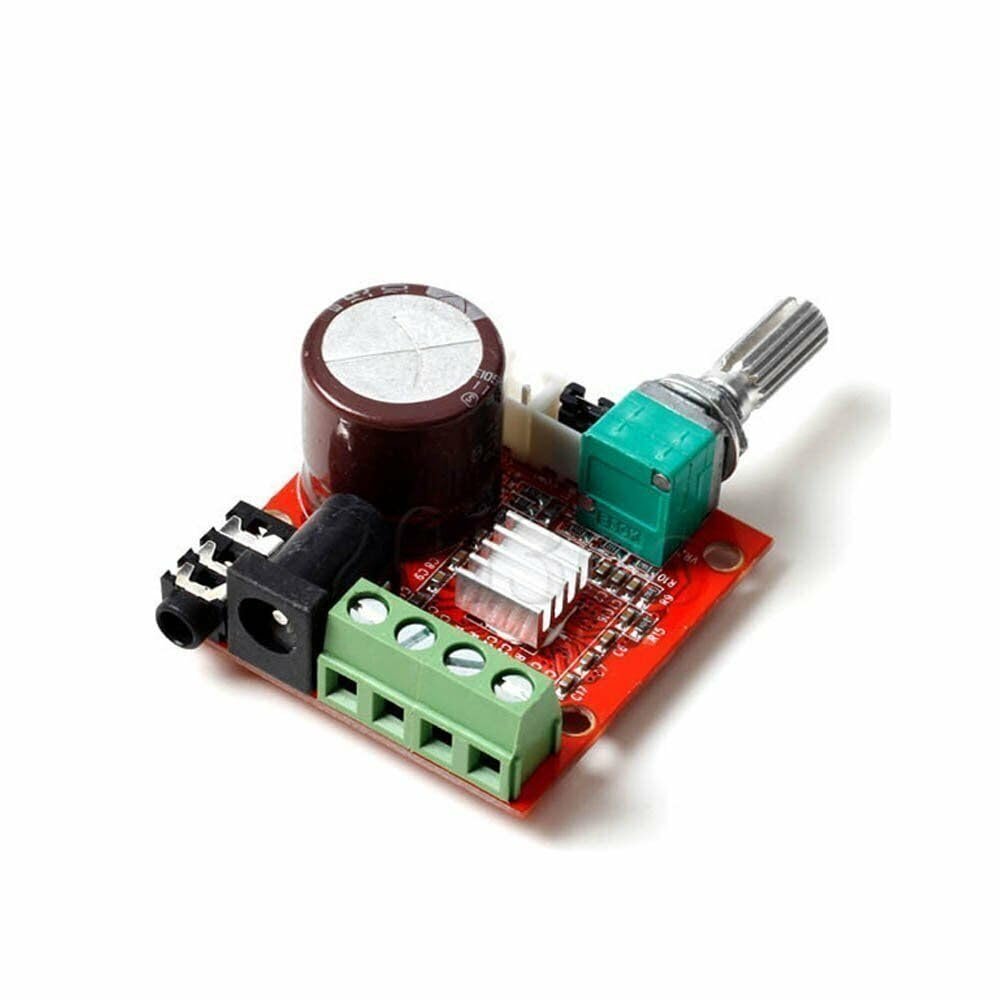 12v Mini Hi-fi Pam8610 Audio Stereo Amplifier Board / 2x10w Dual Channel D Class