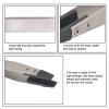 Carbon Fiber Plastic Tweezers, Anti Static Flat Tweezers for Electronics, Durability and Easy to Use for Semiconductor and Aerospace Manufacturing, Interchangeable Tweezers, view 4