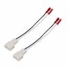 2x Car Speaker Connector Wire Harness Adapter 72-8104 For 1987-2013 Fit for Toyota Scion view 1