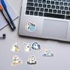 100PCS Cute Duck Small Stickers, Funny Duck Meme Stickers for Adults Teens Kids, Vinyl Waterproof Animal Stickers for Water Bottle,Laptop,Scrapbook,Duck Lovers Party Supplies (Small Duck) view 3
