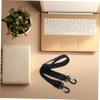 CATIEBYE Adjustable Shoulder Strap for Handbags Crossbody Bag Strap Replacement Elegant and Stylish Design Comfortable and Durable for Camera and Laptop Bags Black view 4