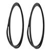 2Pcs Salon Chair Rubber Base Ring Gasket, Non-Slip Floor Protection view 1