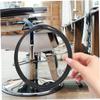 2Pcs Salon Chair Rubber Base Ring Gasket, Non-Slip Floor Protection view 4
