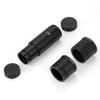 0.5X C Mount Lens Adapter for Microscope Camera Wide View Compatible with 23.2mm 30mm 30.5mm Eyepieces Includes Two Adapters for CCD and Digital Eyepiece view 2