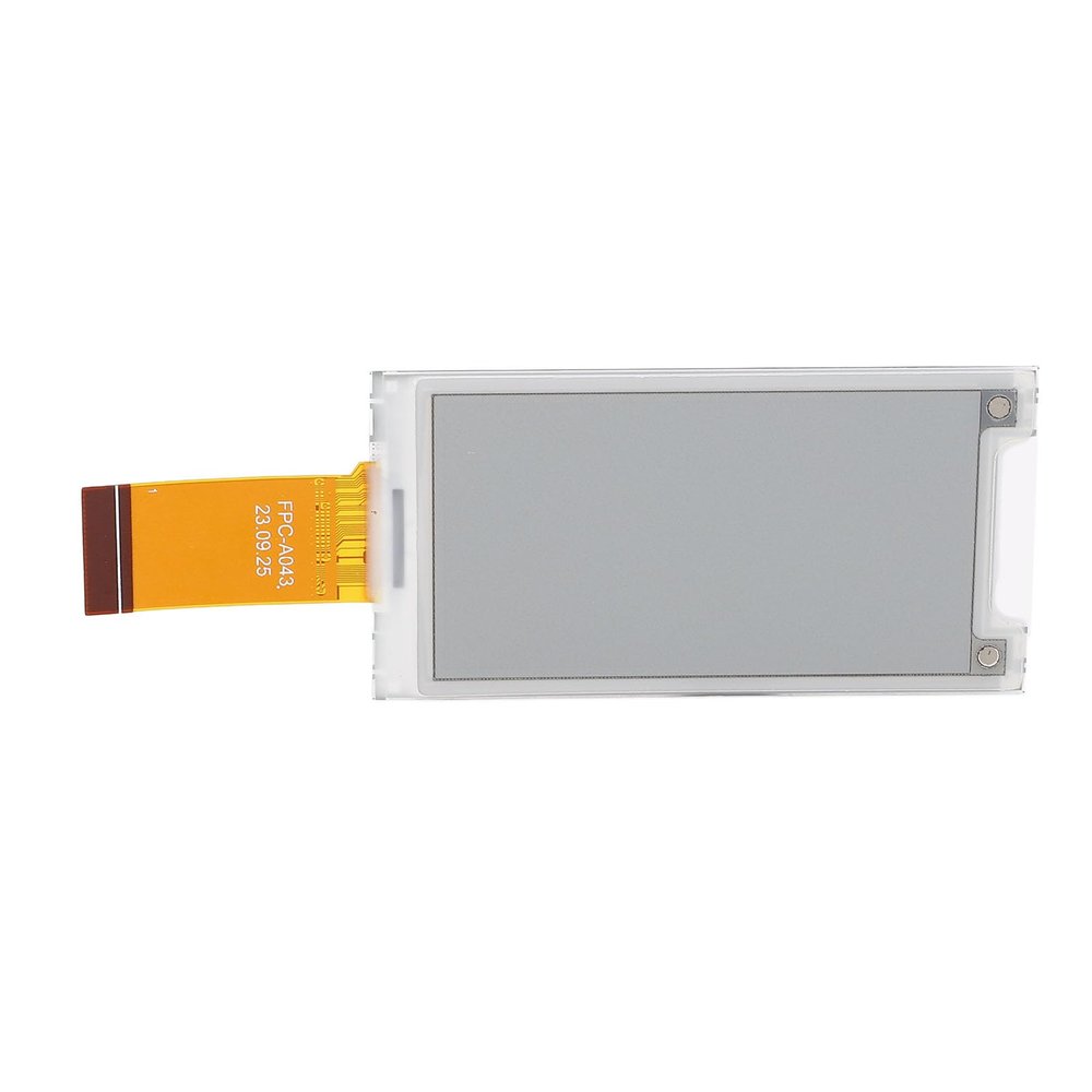 2.15inch E - Ink Display Module, Red Black White Yellow 4 Color with SPI Interface, 296 x 160 Pixel Resolution Compatible with HAT+