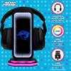 Feastables Beast Tower MrBeast Gaming Headphone Stand | RGB Light Display with Infinity Mirror Effect and Logo | Universal Headset Holder; USB Powered Desk Computer Accessory for Gamers and Streamers view 3
