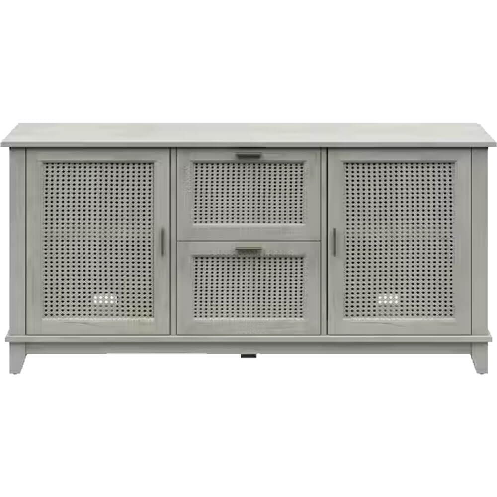 Twin Star Home OT610PO116 Sideboard Buffet - Fairfax Oak