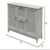 Twin Star Home OT610PO116 Sideboard Buffet - Fairfax Oak view 2