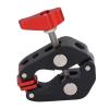Camera Clamp, Camera Clamp Mount Camera Mounts & Clamps Aluminium Alloy with Screw Holes for Camera view 1