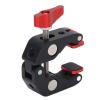Camera Clamp, Camera Clamp Mount Camera Mounts & Clamps Aluminium Alloy with Screw Holes for Camera view 4