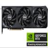 msi Gaming RTX 5070 12G Shadow 3X OC Graphics Card (12GB GDDR7, 192-bit, Extreme Performance: 2557 MHz, DisplayPort x3 2.1a, HDMI 2.1b, NVIDIA Blackwell Architecture) view 2