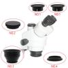 Microscope Kit 7X-45X 3.5X-90X Simul-Focal Trinocular Zoom Stereo Microscope Head Accessories for Industrial Video Biological Microscopio Parts Microscope Lens Adapters(No.2) view 2