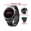 20 22 26mm Stainless Steel Band for Garmin Fenix 8 6X Pro/6X/5X/5X Plus/7X Watchband for Tactix 7/Fenix 7S/6S/5S Bracelet Accessories(Rose gold,22mm) view 2