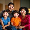 Swagwert Red-Red 3D Glasses 10 pcs anaglyph messages Cardboard 3D Glasses for 3D Movies, 3D Games, 3D Books Science Experiments - Ideal for Family Entertainment and Classroom Use view 2