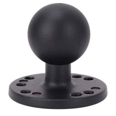 1.5 Inch Ball Mount with Aluminum Alloy AMPS Hole Round Plate for C Size Ball Double Socket Arm