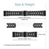 26mm 22mm Quickfit Titanium Strap For Garmin Fenix 8 6/6X/6XPro/7/7X/5/5X/5XPlus/3 Metal Release Watch Band For Forerunner 945 935 Accessories(Black,26mm(7x/6x/5x)) view 4