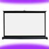 BEWEGNLNHK Retractable Projection Screen 20in 30in 40in 50in Manual Pull Up Projector Screen, Floor Standing Movie Screen for Home Cinema Office Outdoor Travel(20Inch (16:9)) view 1