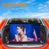 BEWEGNLNHK Retractable Projection Screen 20in 30in 40in 50in Manual Pull Up Projector Screen, Floor Standing Movie Screen for Home Cinema Office Outdoor Travel(20Inch (16:9)) view 2