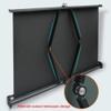 BEWEGNLNHK Retractable Projection Screen 20in 30in 40in 50in Manual Pull Up Projector Screen, Floor Standing Movie Screen for Home Cinema Office Outdoor Travel(20Inch (16:9)) view 4