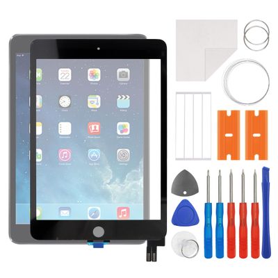 SWARK New Touch Screen Digitizer Replacement for iPad mini 5 2019 7.9" A2133 A2125 A2126 A2124 with OCA Adhesive Repair Tools Kit-No LCD Screen