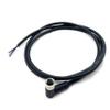 16.4ft M8 3 Pin Female Connector Cable, A Code Right Angle Single Female Profibus Cable Electrical PVC Sensors Cable Industrial Molded Cable for Fieldbus Module AWG24 60V 4A (5 Meter) view 4