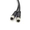 1.64ft M8 4 Pins Double Female Connector Cable, A Code Straight Profibus Cable Female to Female Electrical PVC Sensors Cable Industrial Molded Cable for Fieldbus Module AWG24 30V 4A (0.5 Meter) view 2